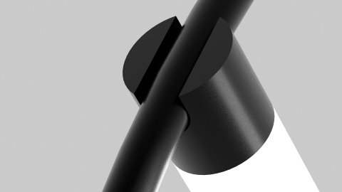 Подвесной светодиодный светильник Siled Truba Hoop 7372999