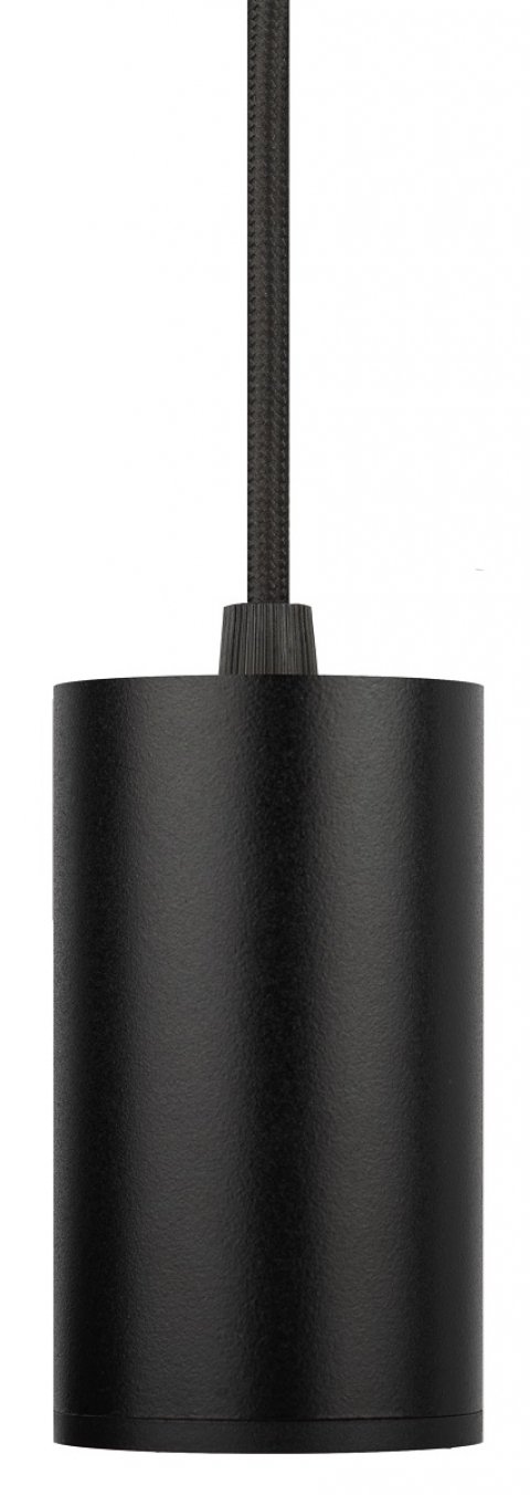 Подвесной трековый светильник ЭРА TR45 - GU10 S BK черный Б0054182