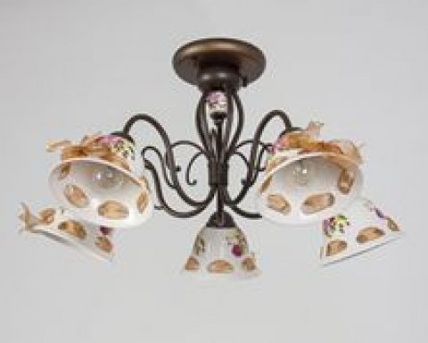 Потолочная люстра Abrasax Emilia MDK9424/5B Coffee