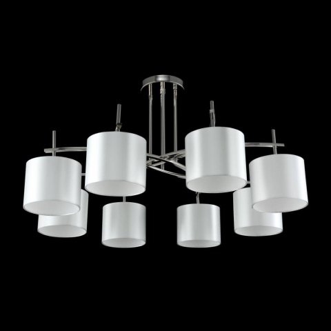 Потолочная люстра Crystal Lux Sergio PL8 Nickel