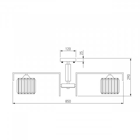 Потолочная люстра Eurosvet April 10126/8 золото/прозрачный хрусталь Strotskis Smart