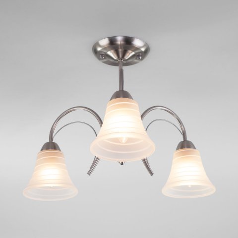Потолочная люстра Eurosvet Dana 30173/3 сатин-никель