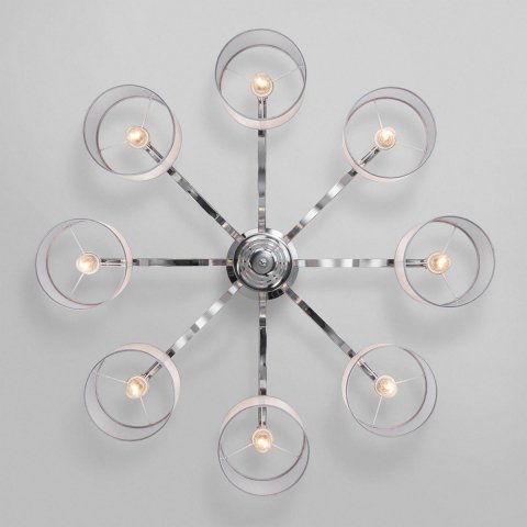 Потолочная люстра Eurosvet Fabiola 60124/8 хром Smart