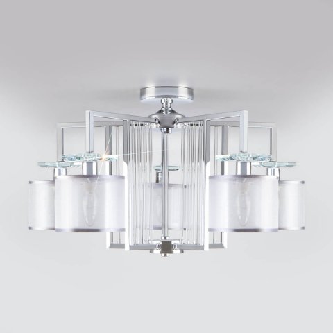Потолочная люстра Eurosvet Fargo 60123/5 хром Smart