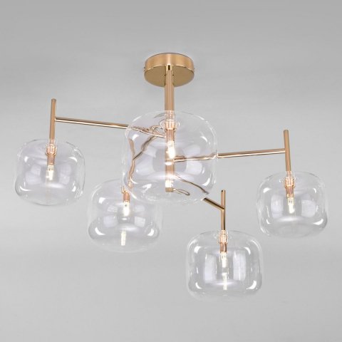 Потолочная люстра Eurosvet Jar 70128/5 золото