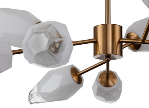 Потолочная люстра Indigo Boccio 13003/9C Brass V000004