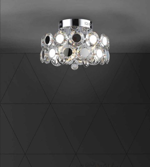 Потолочная люстра Seven Fires Euzheni WD3547/4C-CR-CL