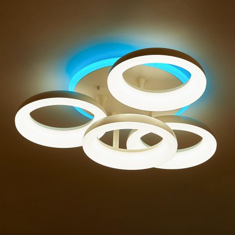 Потолочная светодиодная люстра Citilux Паркер Смарт CL225A140E