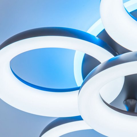 Потолочная светодиодная люстра Citilux Паркер Смарт CL225A195E