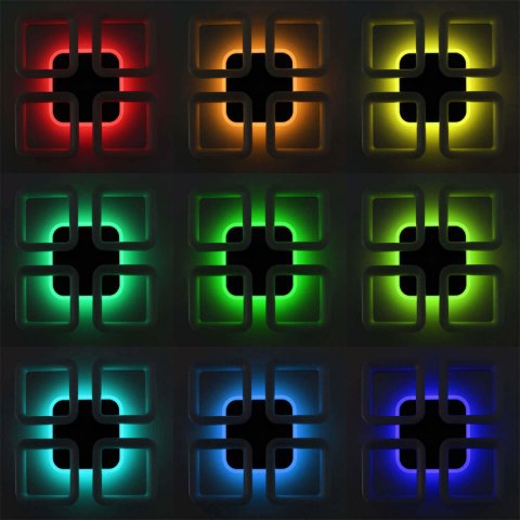 Потолочная светодиодная люстра Citilux Паркер Смарт CL225A245E