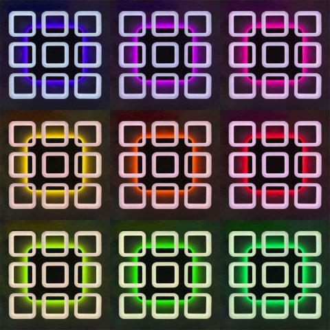 Потолочная светодиодная люстра Citilux Паркер Смарт CL225A295E