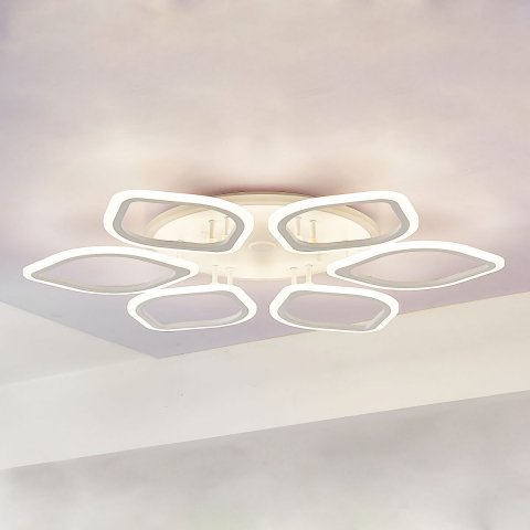 Потолочная светодиодная люстра Citilux Ромби Смарт CL236A160E