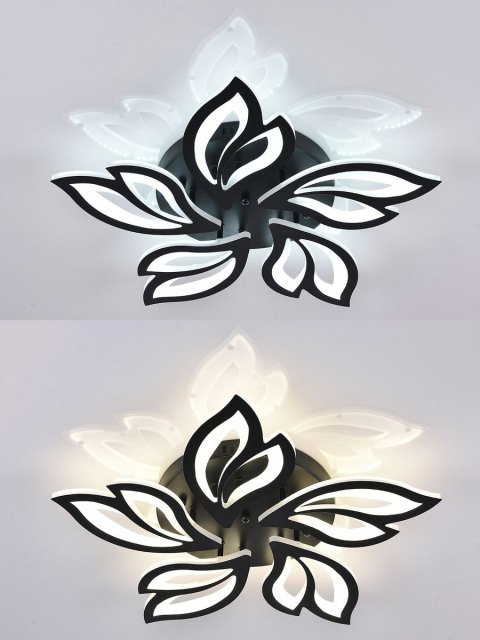 Потолочная светодиодная люстра Natali Kovaltseva High-Tech Led Lamps 82006 Black