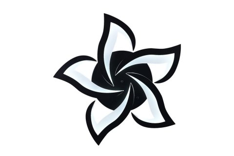 Потолочная светодиодная люстра Natali Kovaltseva Innovation Style 83002 Black