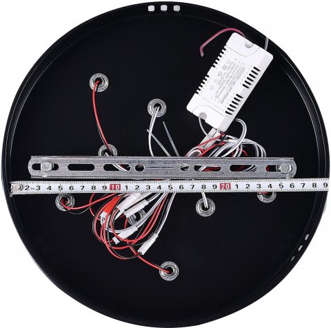 Потолочная светодиодная люстра Natali Kovaltseva Innovation Style 83018 Black