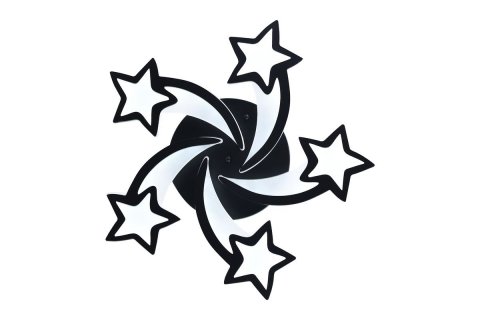 Потолочная светодиодная люстра Natali Kovaltseva Innovation Style 83018 Black