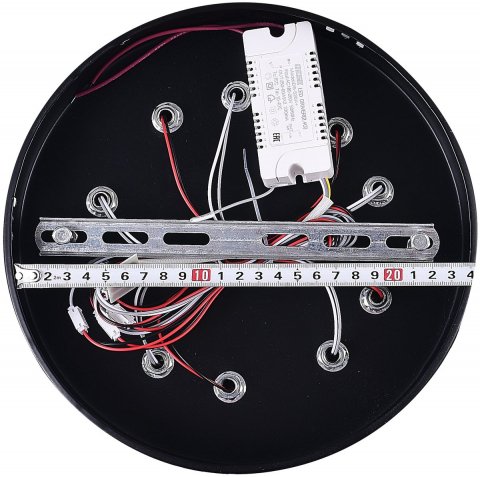 Потолочная светодиодная люстра Natali Kovaltseva Innovation Style 83030 Black