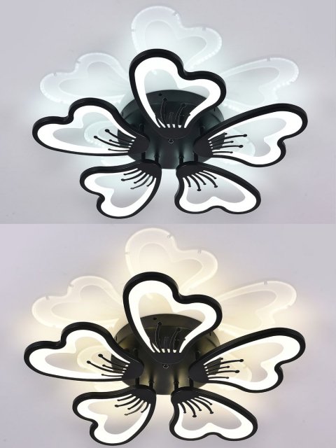 Потолочная светодиодная люстра Natali Kovaltseva Innovation Style 83030 Black