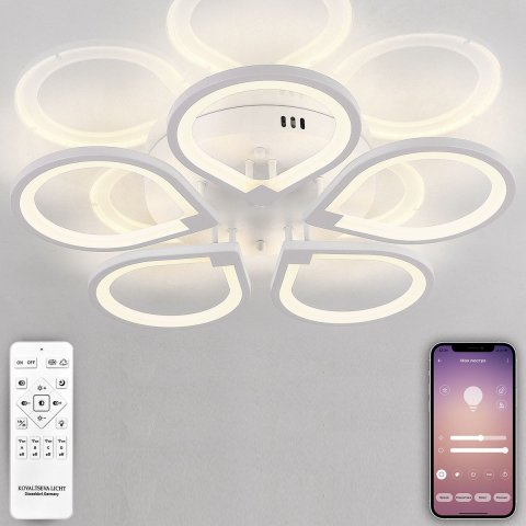 Потолочная светодиодная люстра Natali Kovaltseva Innovation Style 83042