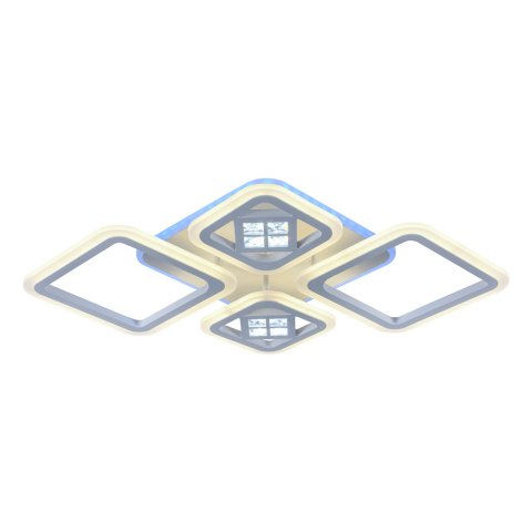 Потолочная светодиодная люстра Profit Light 18024/2+2 WHT