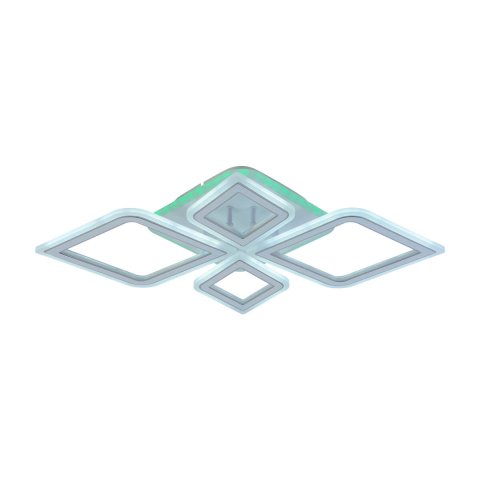 Потолочная светодиодная люстра Profit Light 8464/2+2A WHT