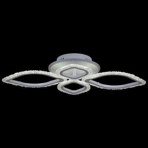 Потолочная светодиодная люстра Reluce 08407-0.3-2+2 WH (RGB)