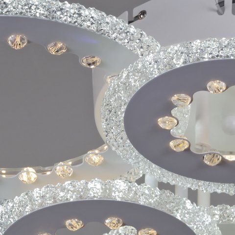 Потолочная светодиодная люстра Reluce 08451-0.3-3+3C WH