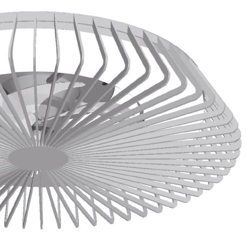 Потолочная светодиодная люстра-вентилятор Mantra Himalaya 7122