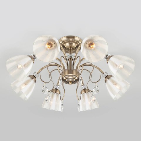 Потолочный светильник Eurosvet 30155/8 античная бронза