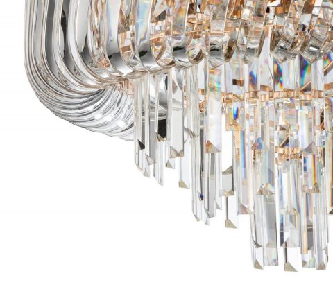 Потолочный светильник Indigo Braccia 12007/8С Gold V000042