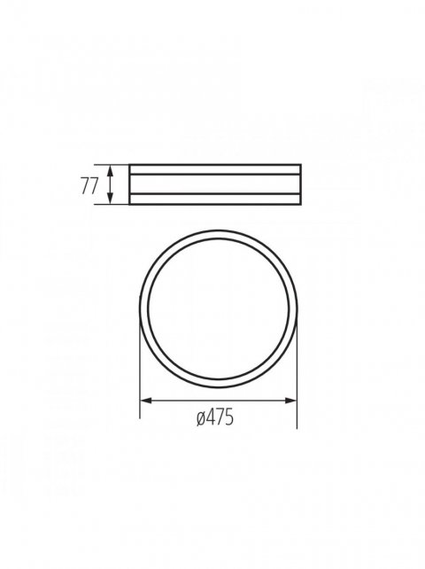 Потолочный светильник Kanlux Jasmin 470-B 29205