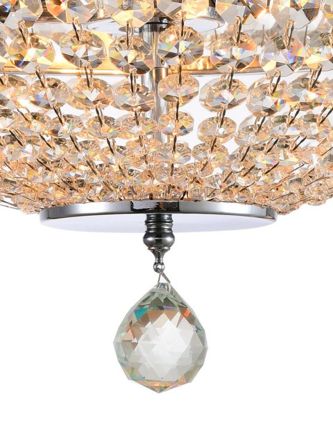 Потолочный светильник Natali Kovaltseva Barocco 81405/4C Chrome