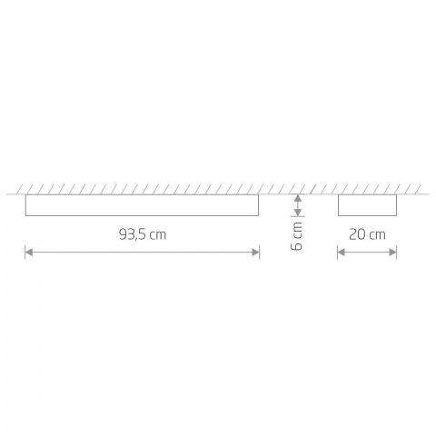 Потолочный светильник Nowodvorski Soft Ceiling Led 90x20 7531