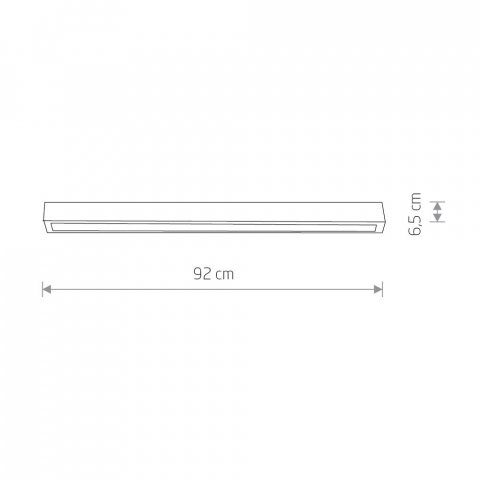 Потолочный светильник Nowodvorski Straight Ceiling Led M 7598