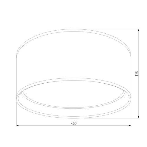 Потолочный светильник TK Lighting 3379 Bilbao White Gold