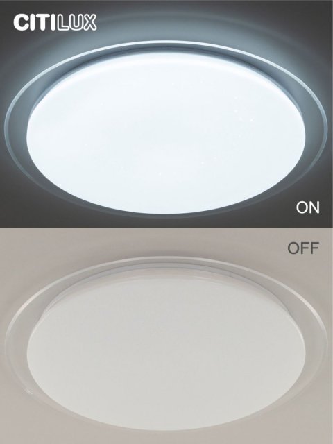 Потолочный светодиодный светильник Citilux Спутник CL734900G