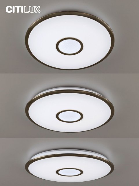 Потолочный светодиодный светильник Citilux Старлайт Смарт CL703A83G