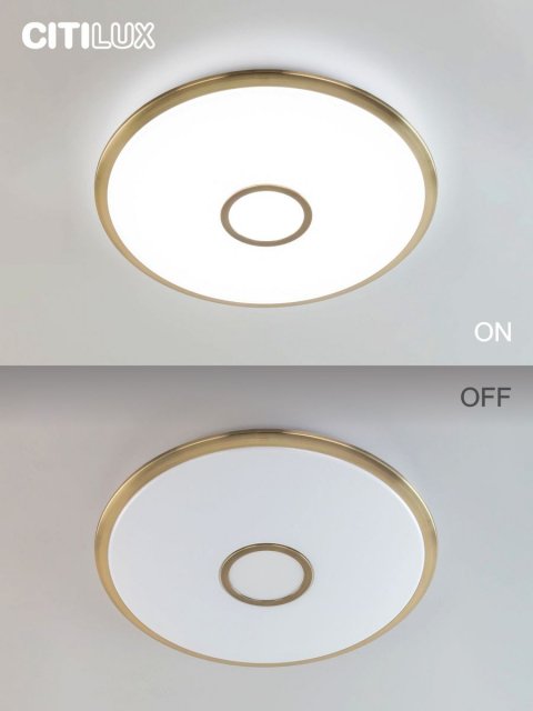 Потолочный светодиодный светильник Citilux Старлайт Смарт CL703A83G