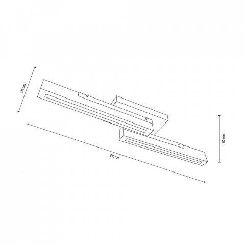Потолочный светодиодный светильник Deko-Light Madera 348147