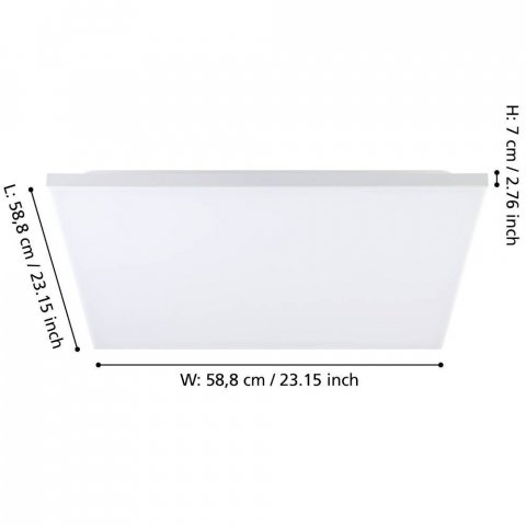 Потолочный светодиодный светильник Eglo TRUPIANA 900569