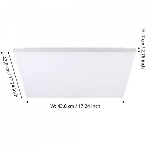 Потолочный светодиодный светильник Eglo TURCONA-B 900704