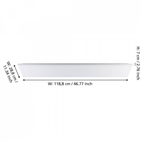 Потолочный светодиодный светильник Eglo TURCONA-B 900706