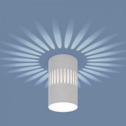 Потолочный светодиодный светильник Elektrostandard DLS026 7W 4200К белый a047685