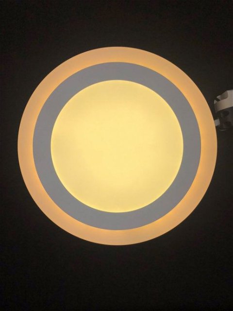 Потолочный светодиодный светильник Elvan 500-RD-18+6 White