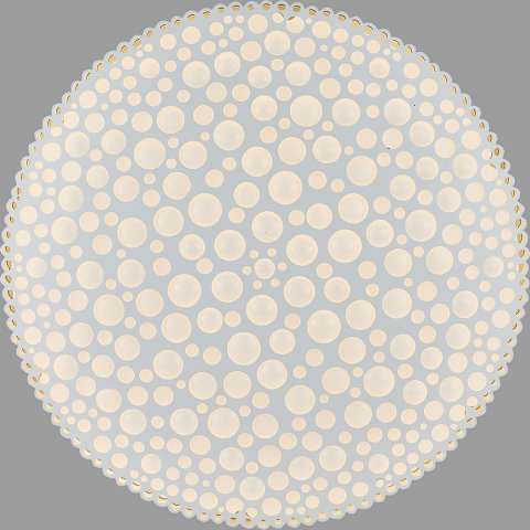 Потолочный светодиодный светильник Feron Dots AL3389 41234