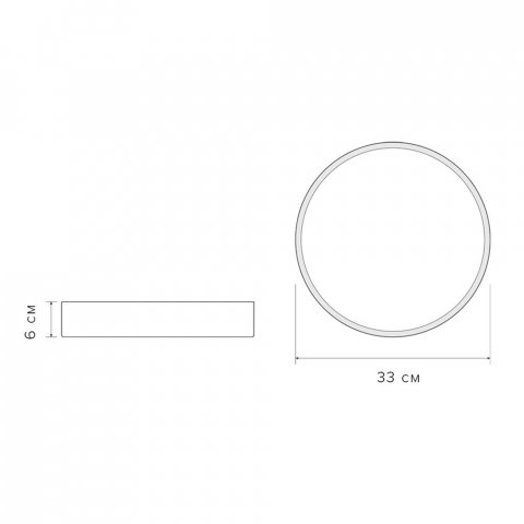Потолочный светодиодный светильник Jazzway PPB Sсandic-R 5036864