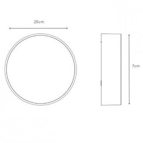 Потолочный светодиодный светильник Lucide Roxane 27815/10/29