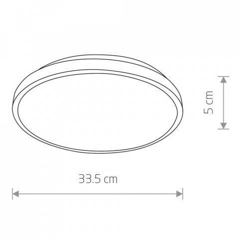 Потолочный светодиодный светильник Nowodvorski Agnes Round Led 8204