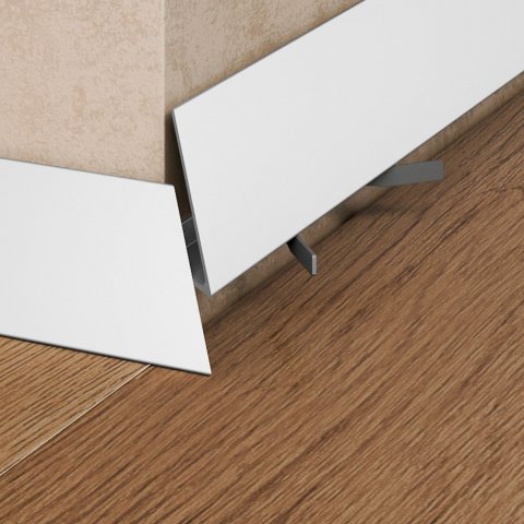 Микроплинтус Corner 570  анадированный Pro Design 30 мм х 15.5 мм х 2700 мм