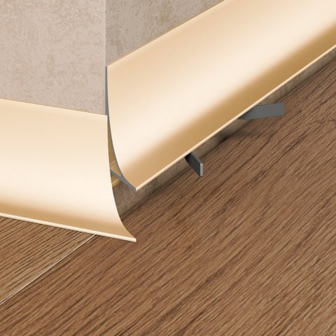 Микроплинтус Design Corner L 584 Шампань Pro Design 35 мм х 15.5 мм х 2700 мм